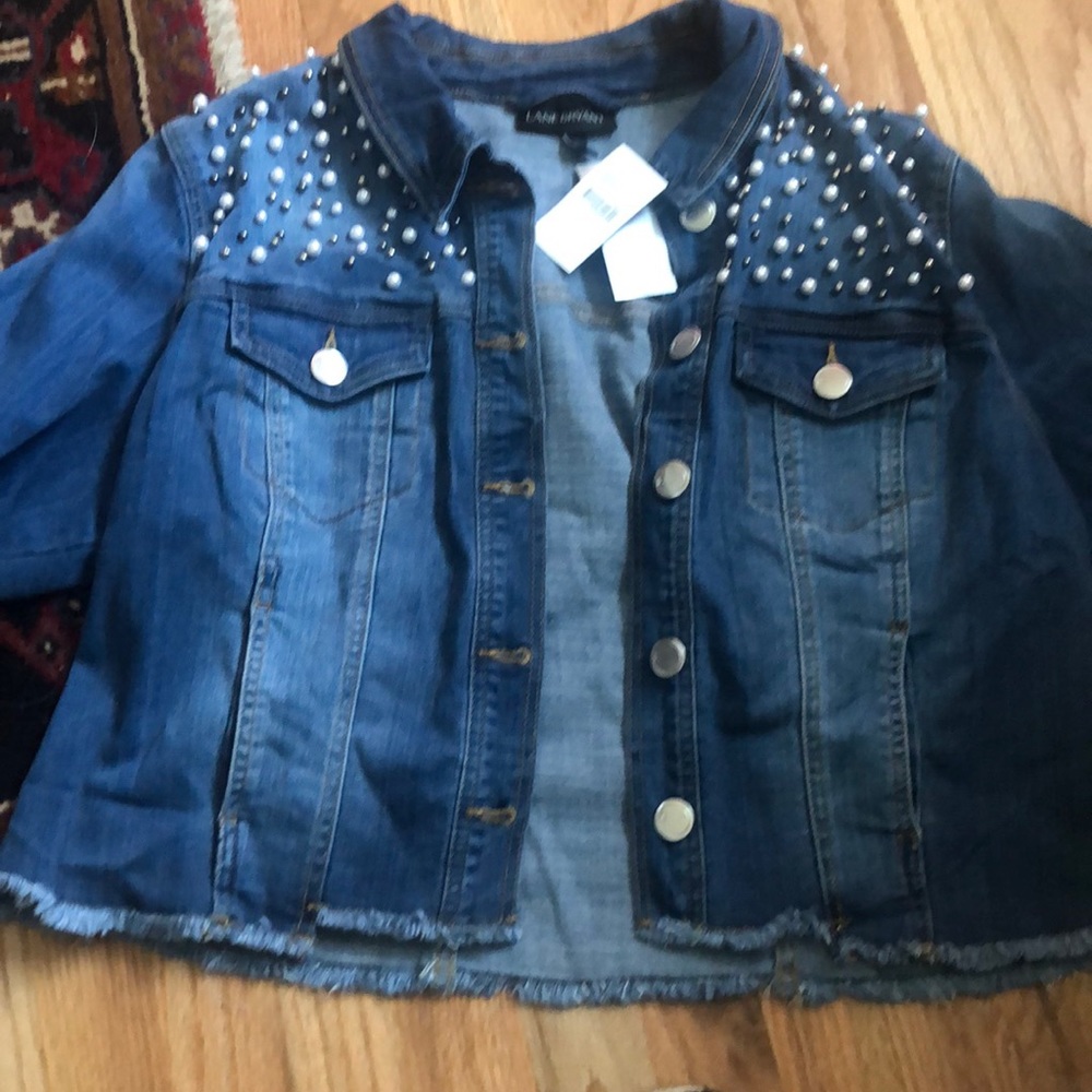 Lane Bryant soft jean jacket